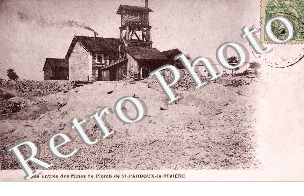 Une entree des mines de plomb
