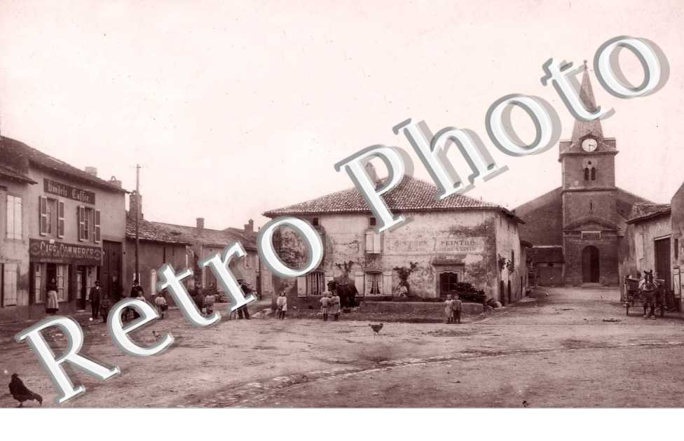 place pres eglise Cafe du Commerce