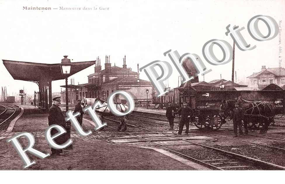 manoeuvre dans la gare