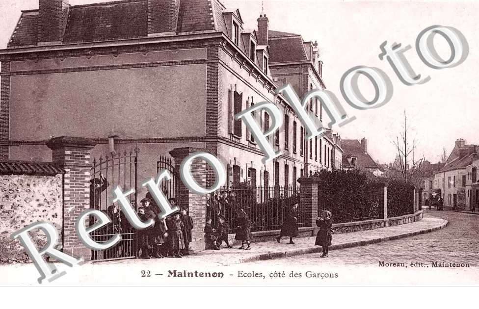 ecoles, cote des garcons (couleur)