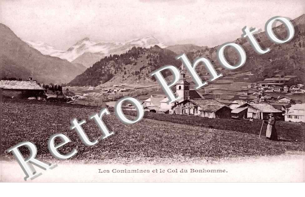 Contamines et le col du bonhomme