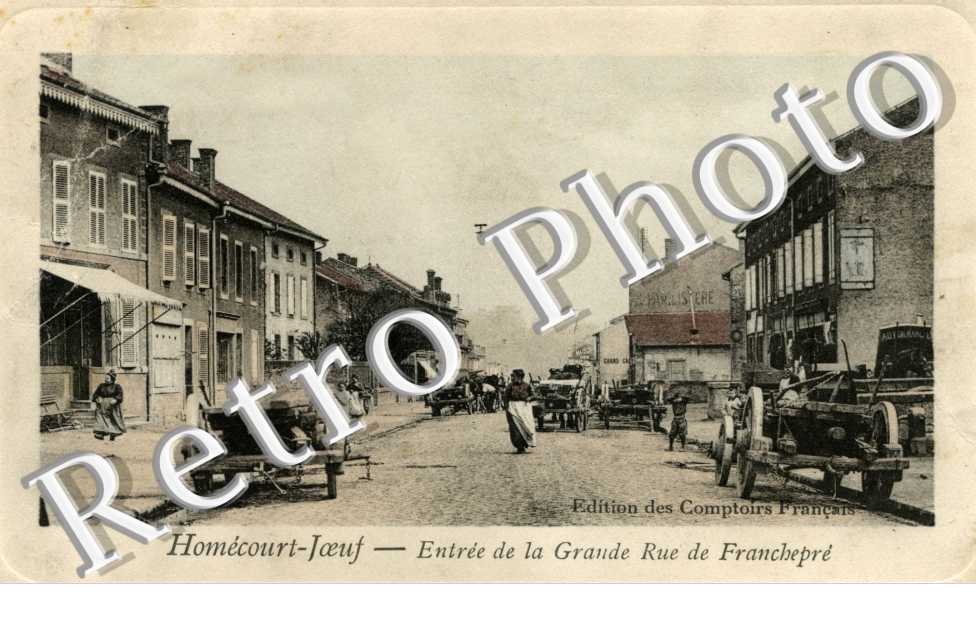 Homecourt-Joeuf - entree de la Grande Rue de Franchepre