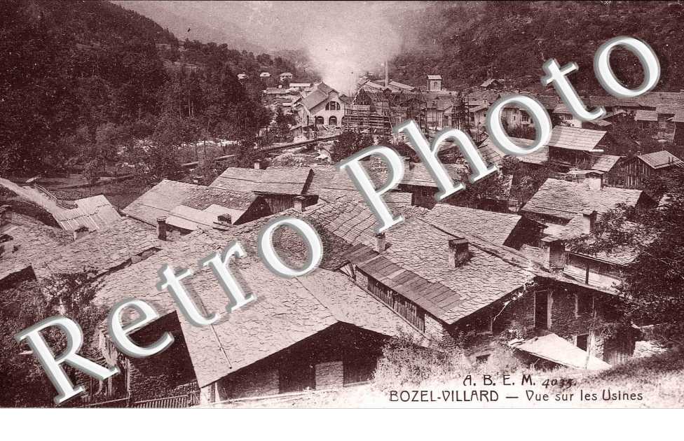 Bozel - Villard - Vue sur les Usines