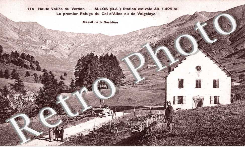  Le premier refuge du col d'Allos ou de Valgelaye Massif de la Sestriere