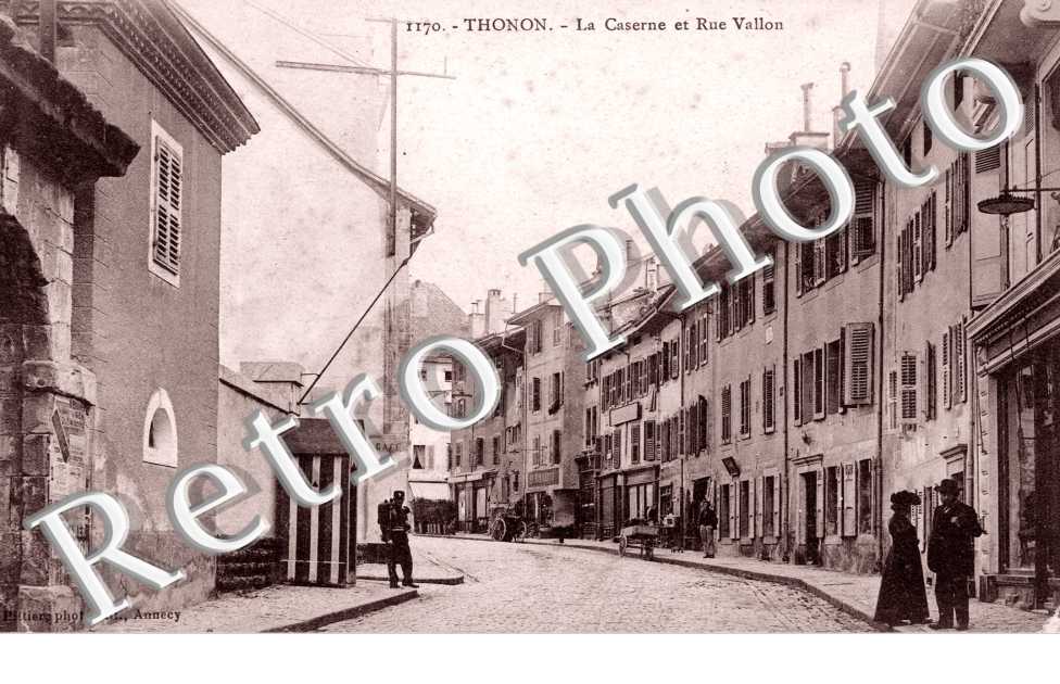 La Caserne et rue Vallon