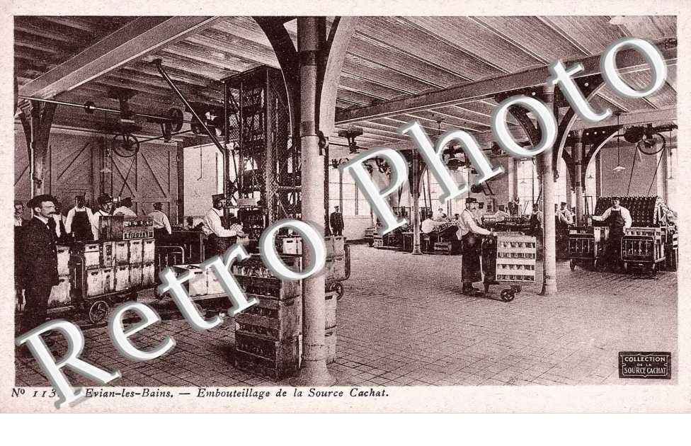 embouteillage de la source Cachat