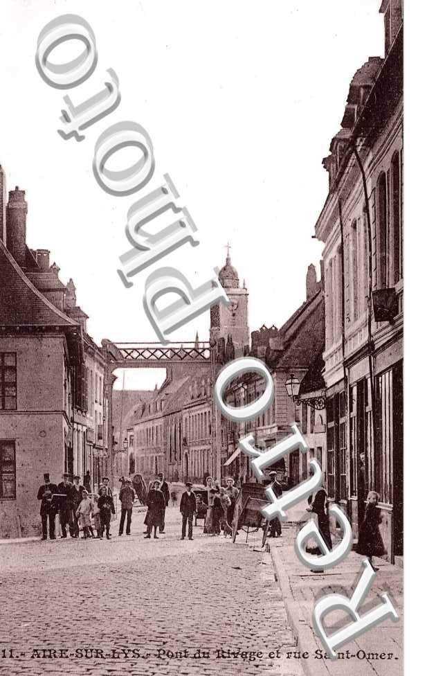 pont du rivage et rue Saint Omer