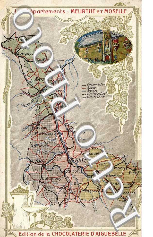 la Carte geographique