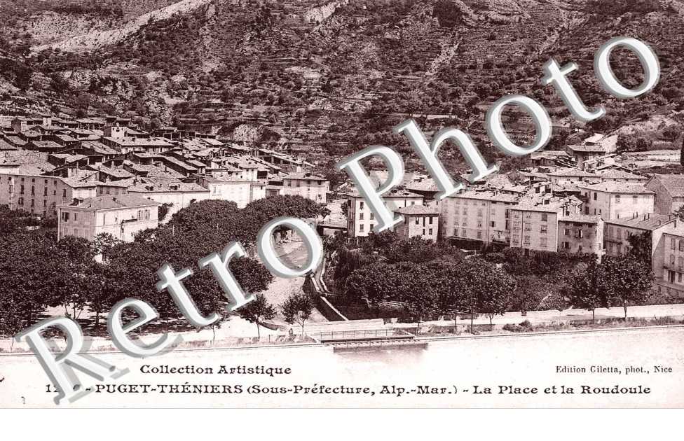 le place et la Roudoule