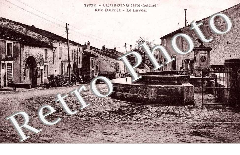 rue Ducret, le lavoir