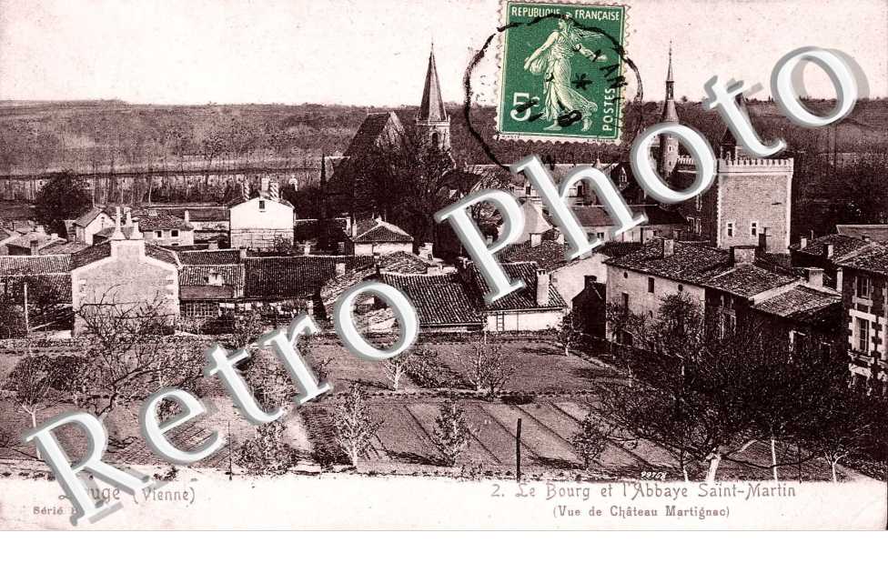 le Bourg et l'Abbaye Saint-Martin