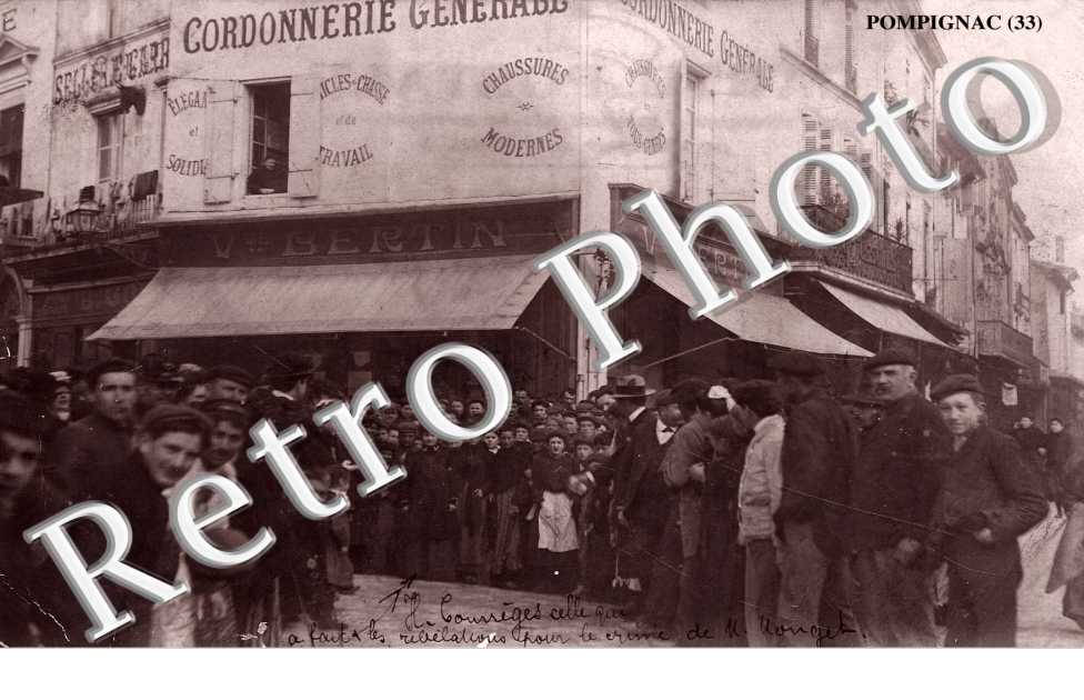 Place MAUBEC entree de la rue Maubec CORDONNERIE GENERALE