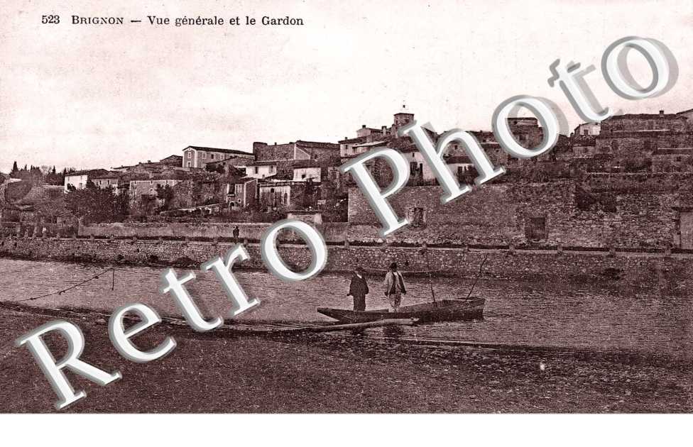 Vue generale et le Gardon