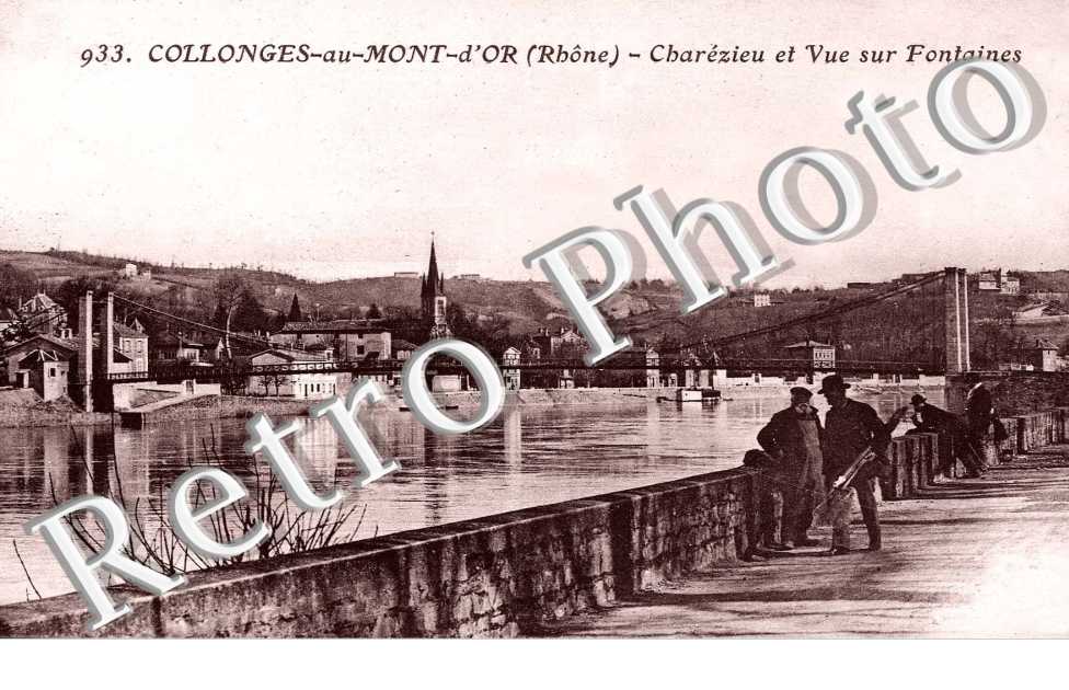 Charezieu et vue sur Fontaines