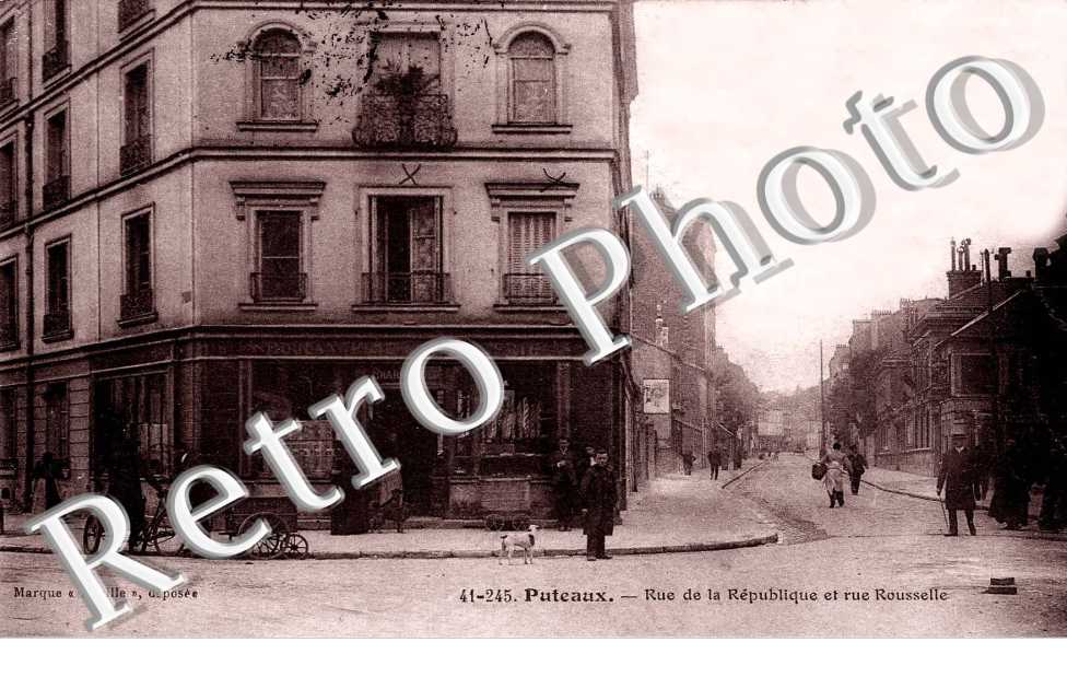 RUE DE LA REPUBLIQUE et rue Roussselle