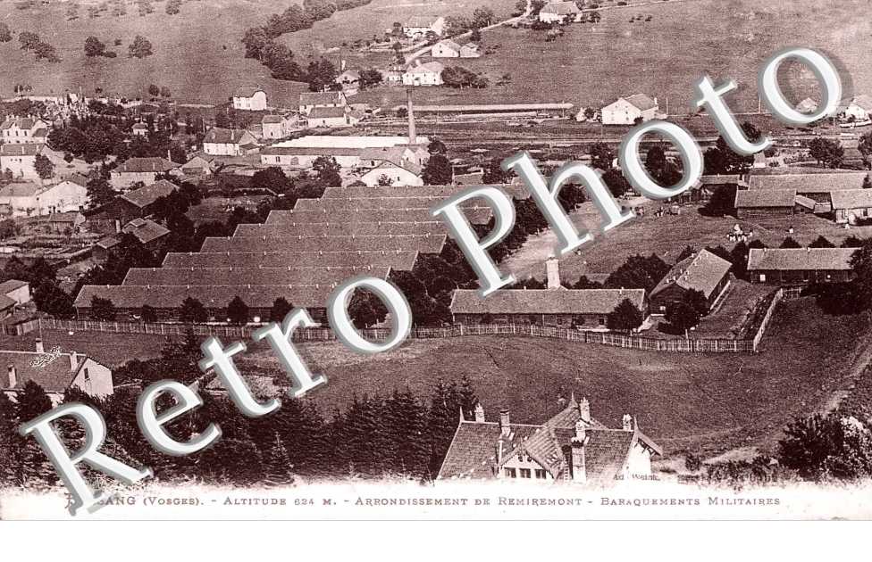 Arrondissement de Remiremont - baraquements militaires