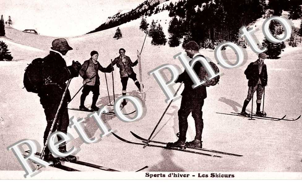 Les skieurs