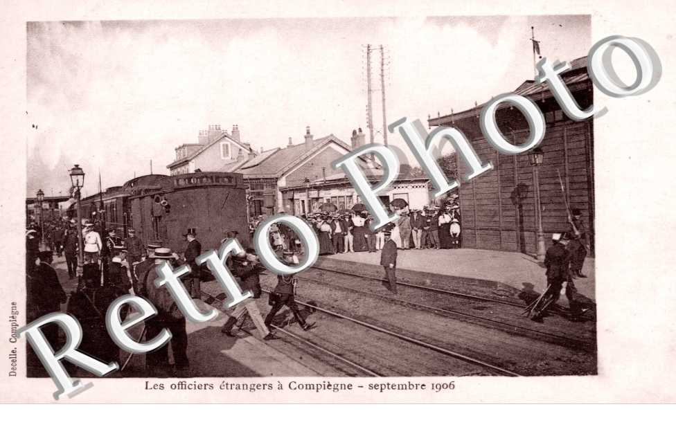 Les Officiers Etrangers - Sept 1906