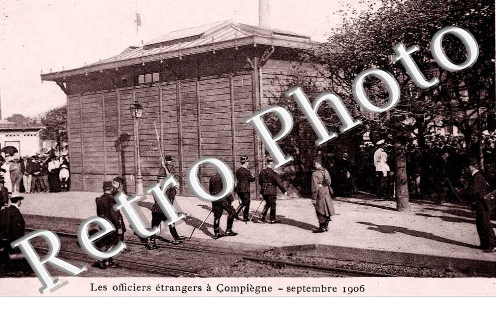 Les Officiers Etrangers - Sept 1906