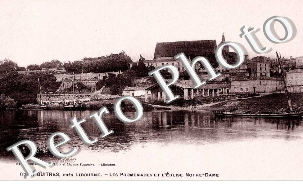 Les promenades et l&#039;eglise Notre-Dame