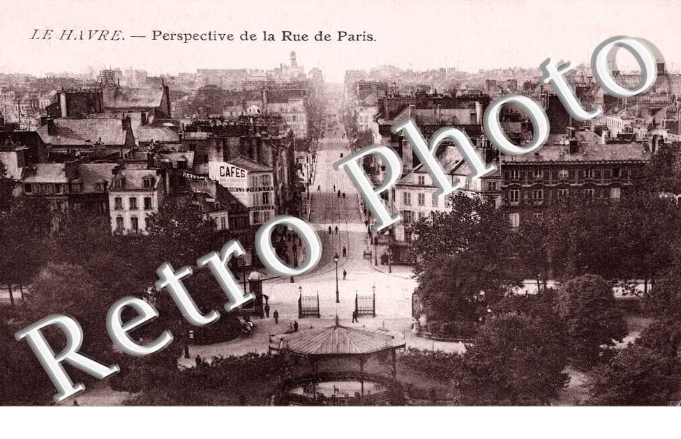 Perspective de la Rue de Paris