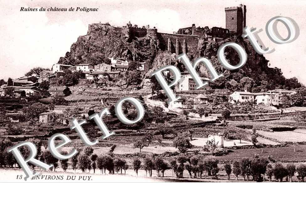 ruines du chateau de Polignac