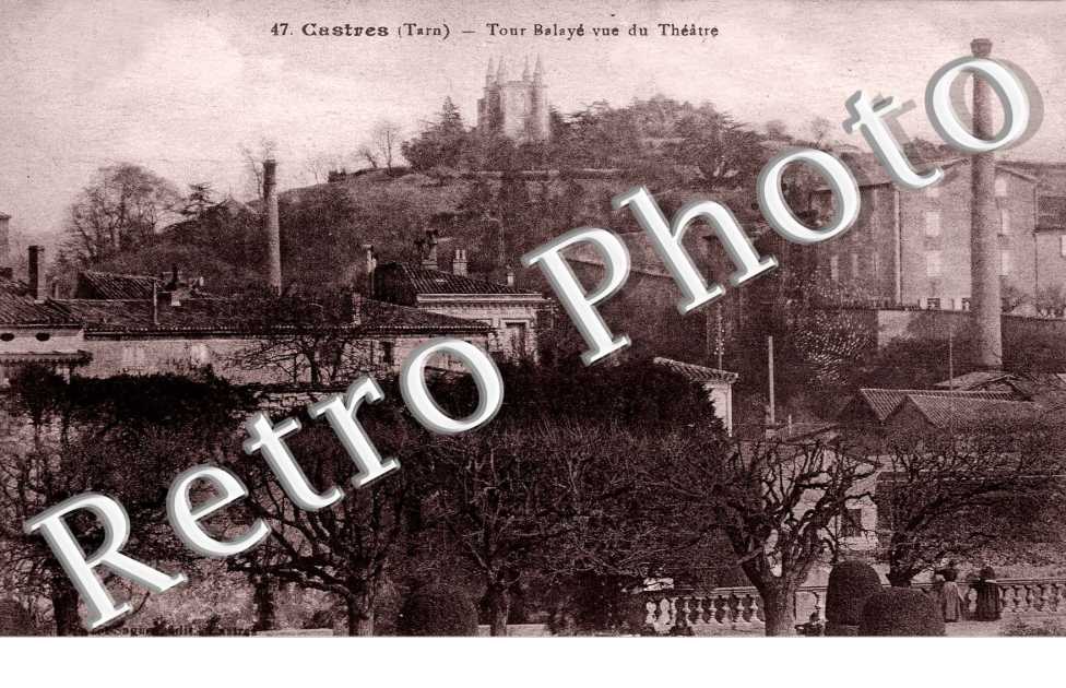 Tour Balaye vue du Theatre