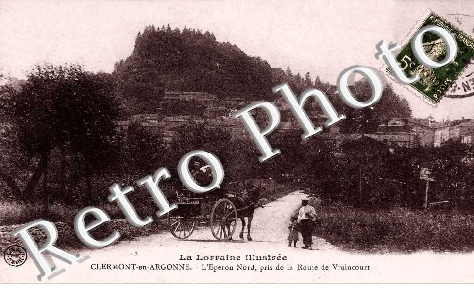 l'Eperon Nord, pris de la route de Vraincourt