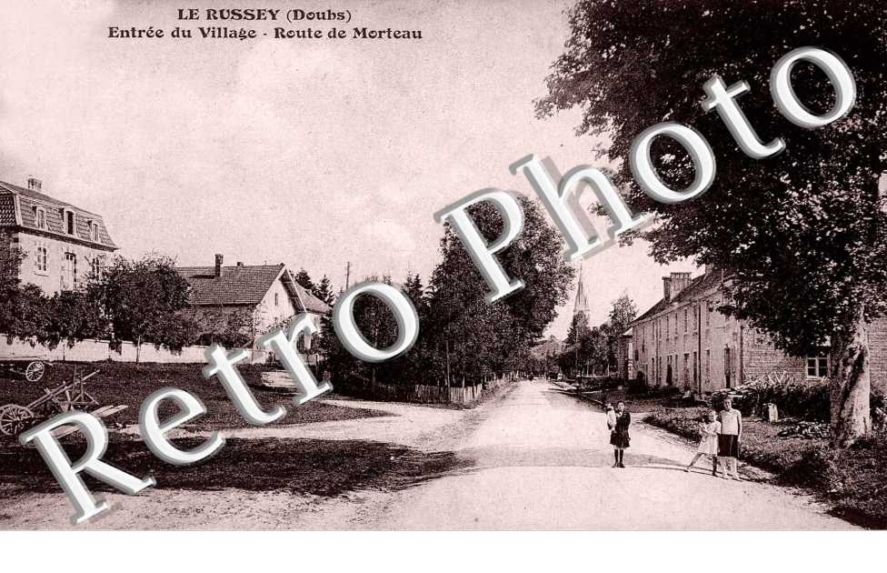 Entree village  - Rte Morteau