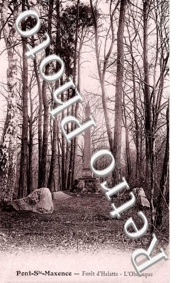 foret d'Halatte, l'obelisque
