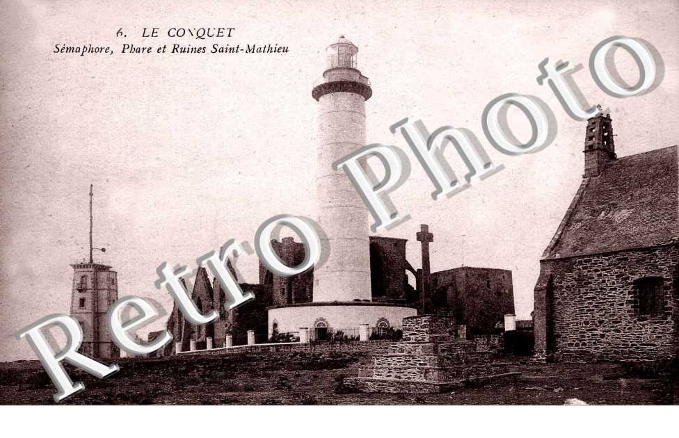 Semaphore, Phare et Ruines Saint-Mathieu