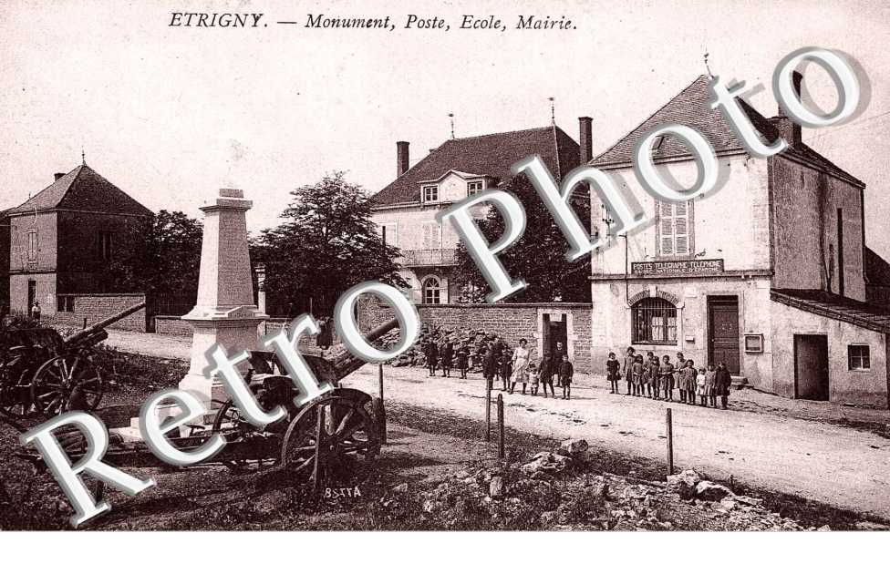 monument, poste, ecole, mairie