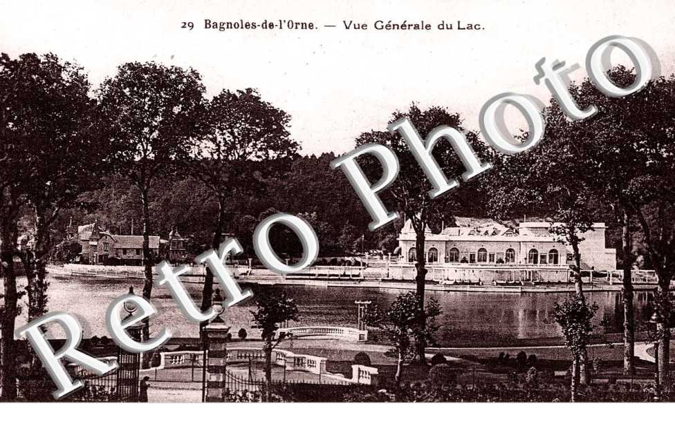 vue generale du lac