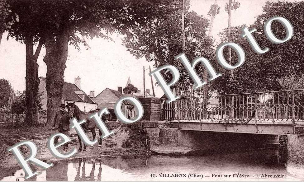 Pont sur l&#039;Yevre - l&#039;abreuvoir