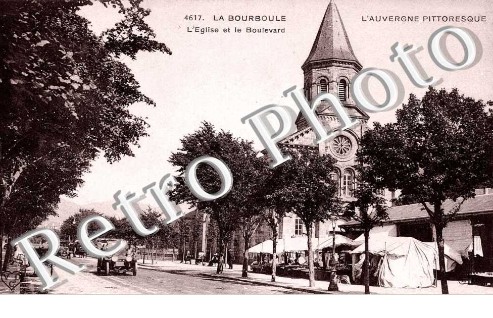 l&#039;eglise et le boulevard
