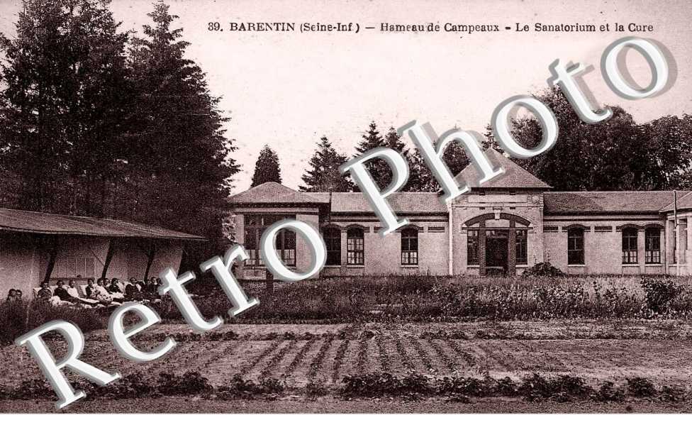 Hameau de Campeaux - Le sanatorium et la cure