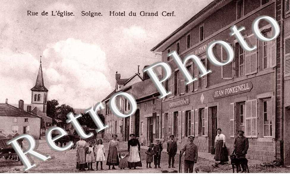Rue de l&#039;Eglise - Hotel du Grand Cerf