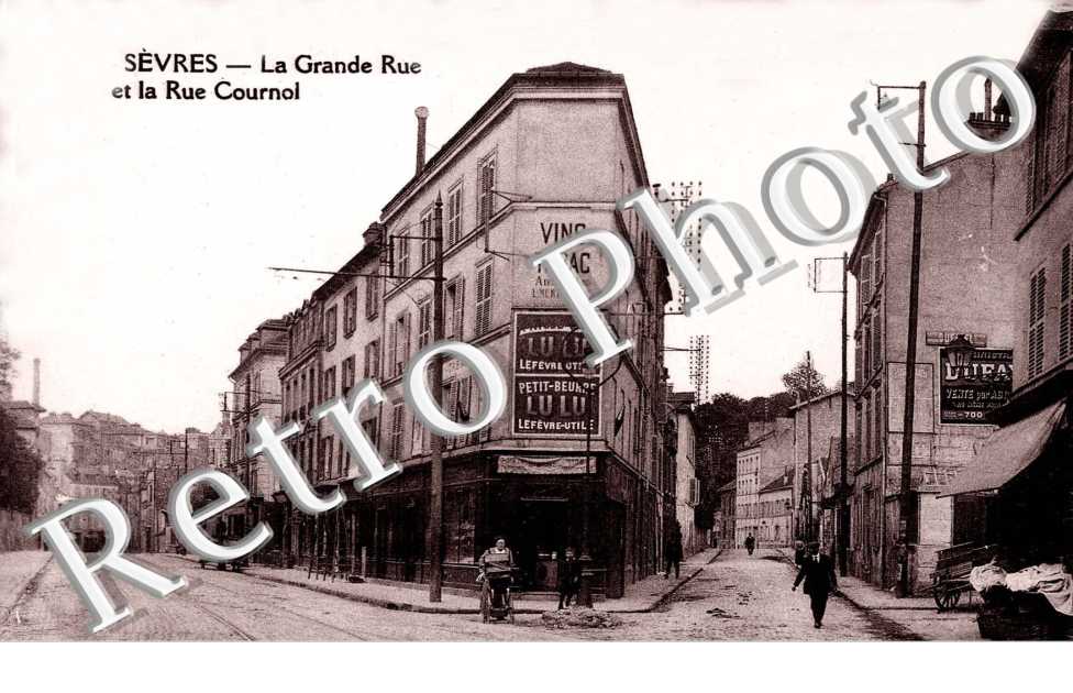 la grande rue et la rue Cournol