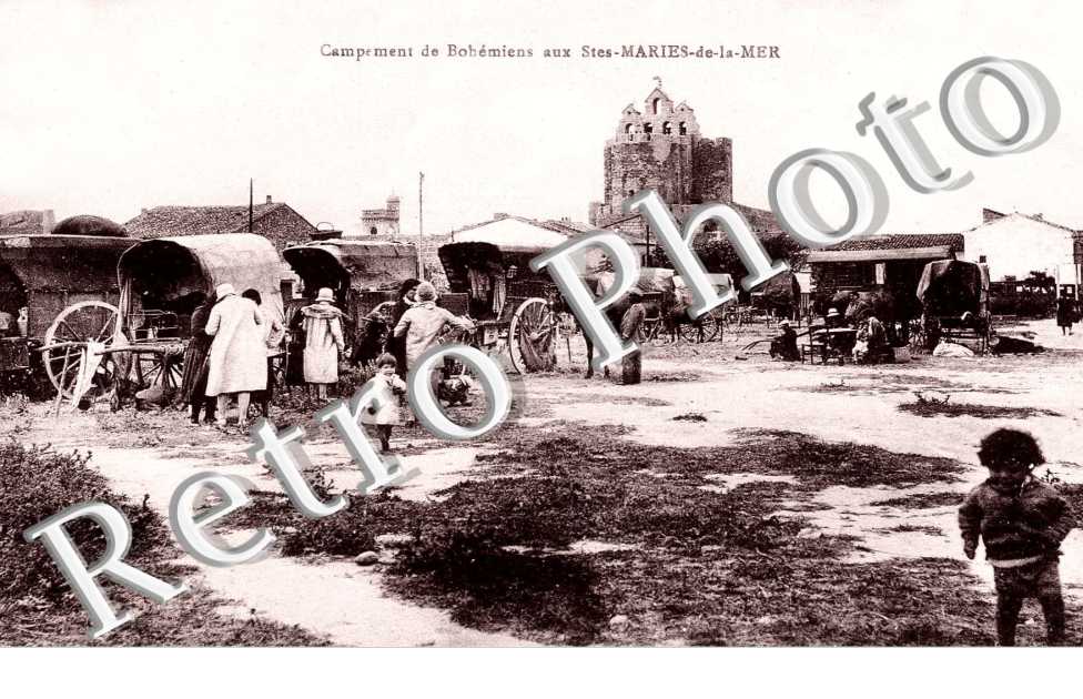 campement de bohemiens