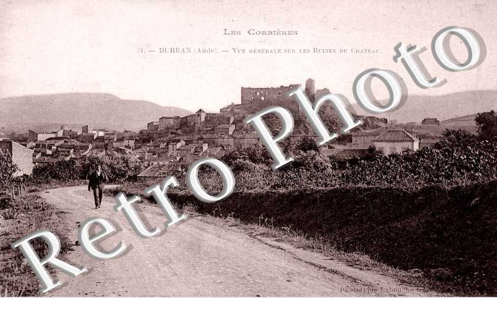 vue générale des ruines du Château