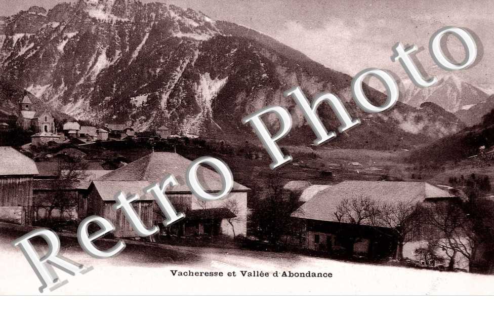 Vue generale et Vallee d&#039;Abondance