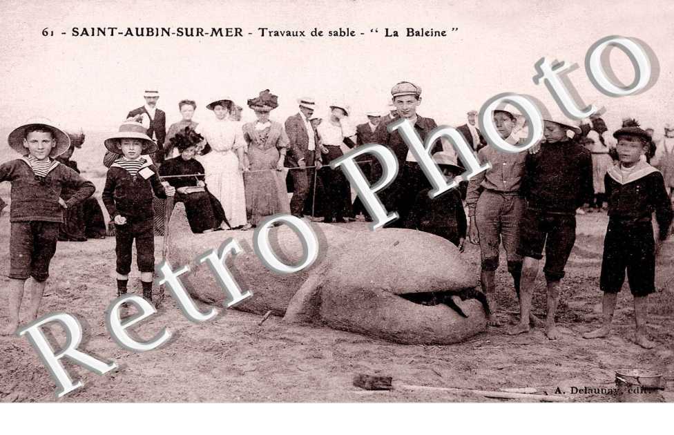 travaux de sable "la baleine"