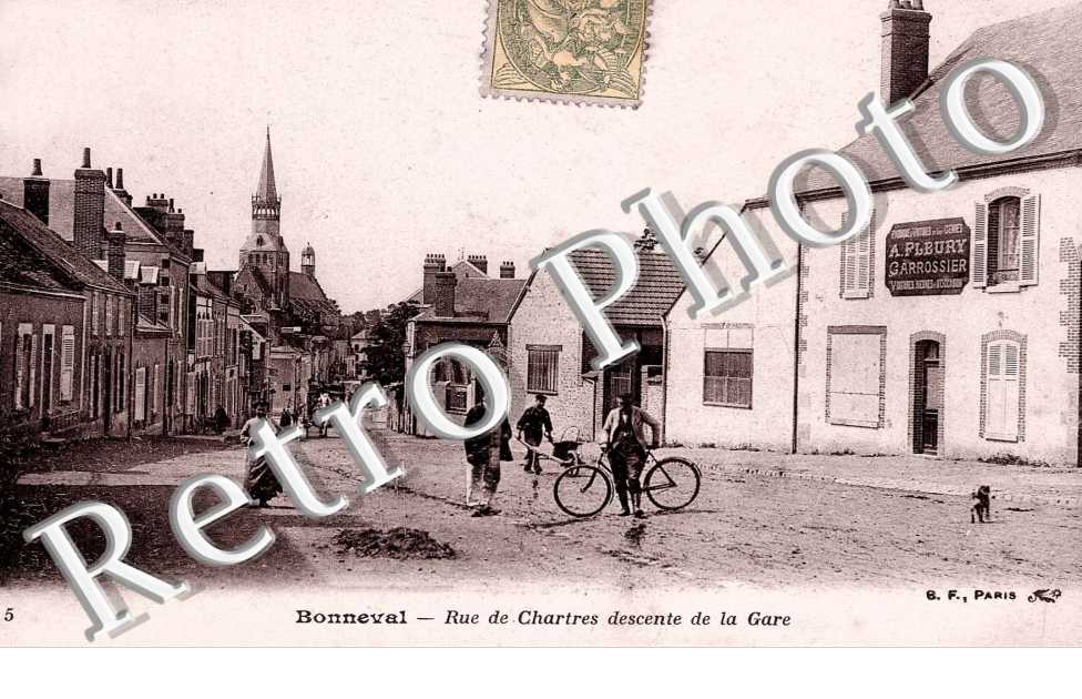 rue de chartres descente de la gare