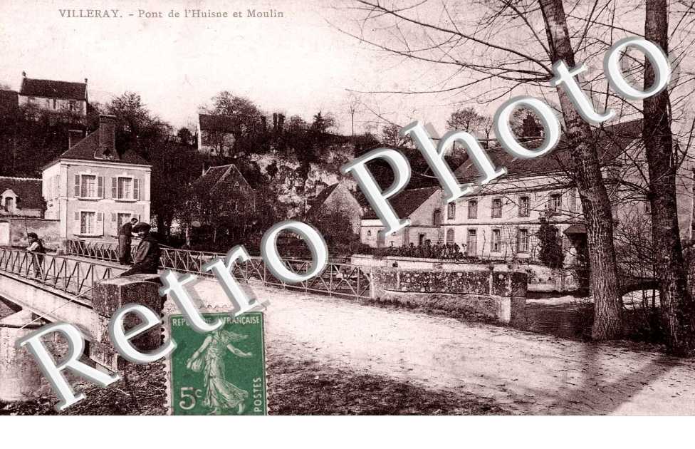 pont de l&#039;Huisne et moulin