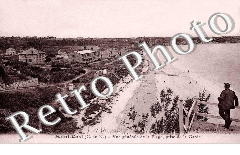 Vue Générale de la Plage prise de la Garde
