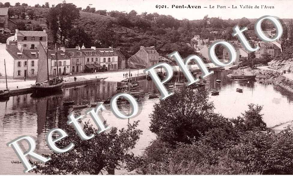 le port, la vallee de l'aven