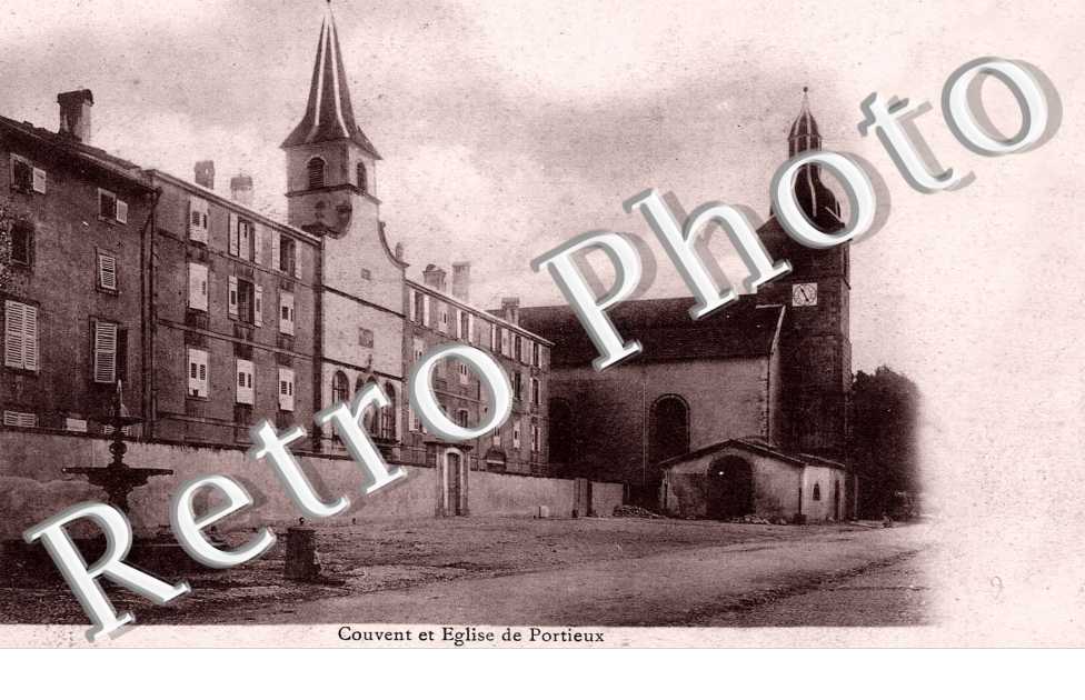 Couvent et eglise de Portieux