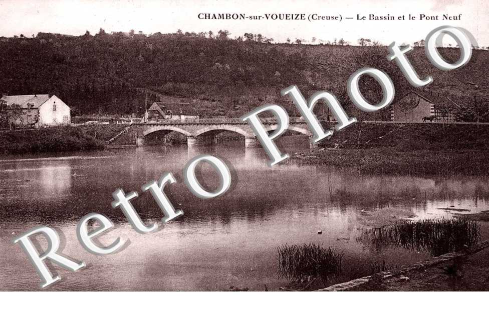 Bassin et pont neuf