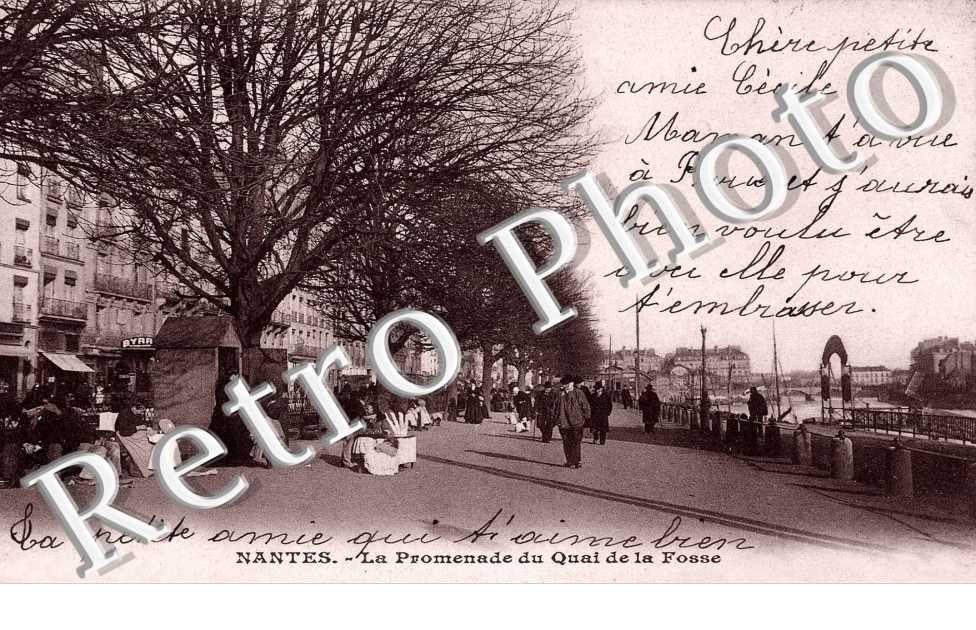 LA PROMENADE DU QUAI DE LA FOSSE 