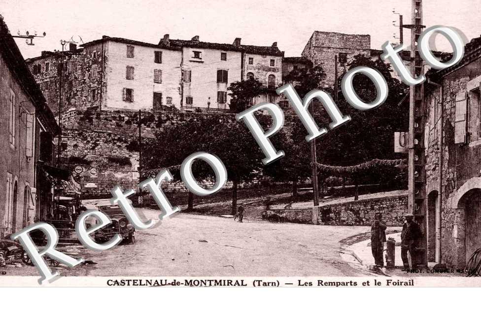les remparts et le foirail